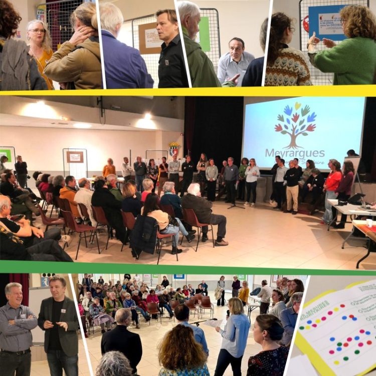 150 habitantes et habitants réunis pour construire l’avenir de&nbsp;Meyrargues